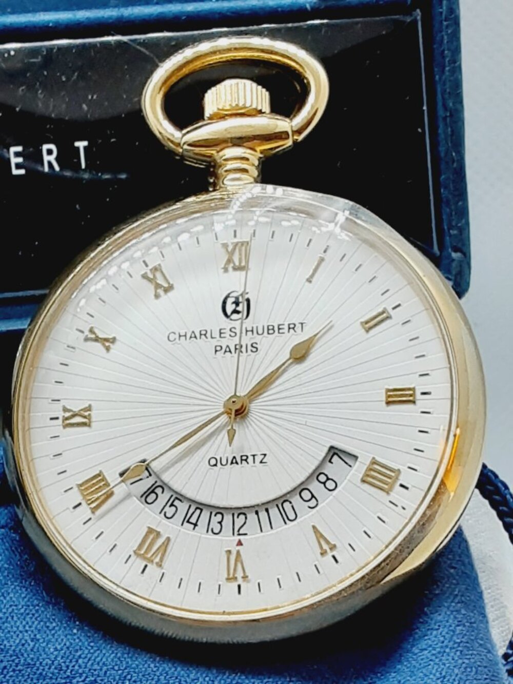 2 HOSTS PICKED NEW Charles Hubert Paris Pocket Watch - Picture 14 of 14